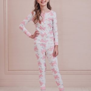 LoveShackFancy x Roller Rabbit Doily Beux Kids Pajama