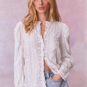 Jacque Cotton Blouse Top