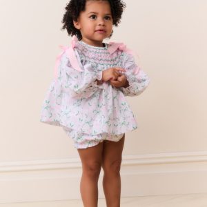 Cecil & Lou Baby Smocked Holiday Set
