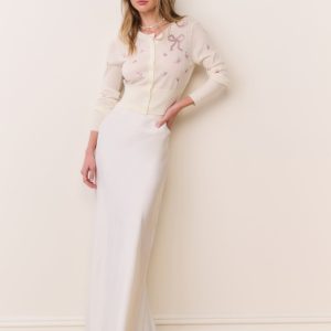Maurine Satin Maxi Skirt