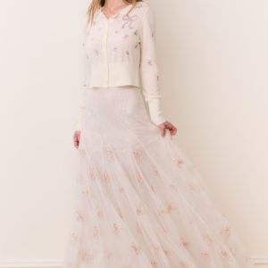 Lomani Secret Crush Tulle Maxi Skirt