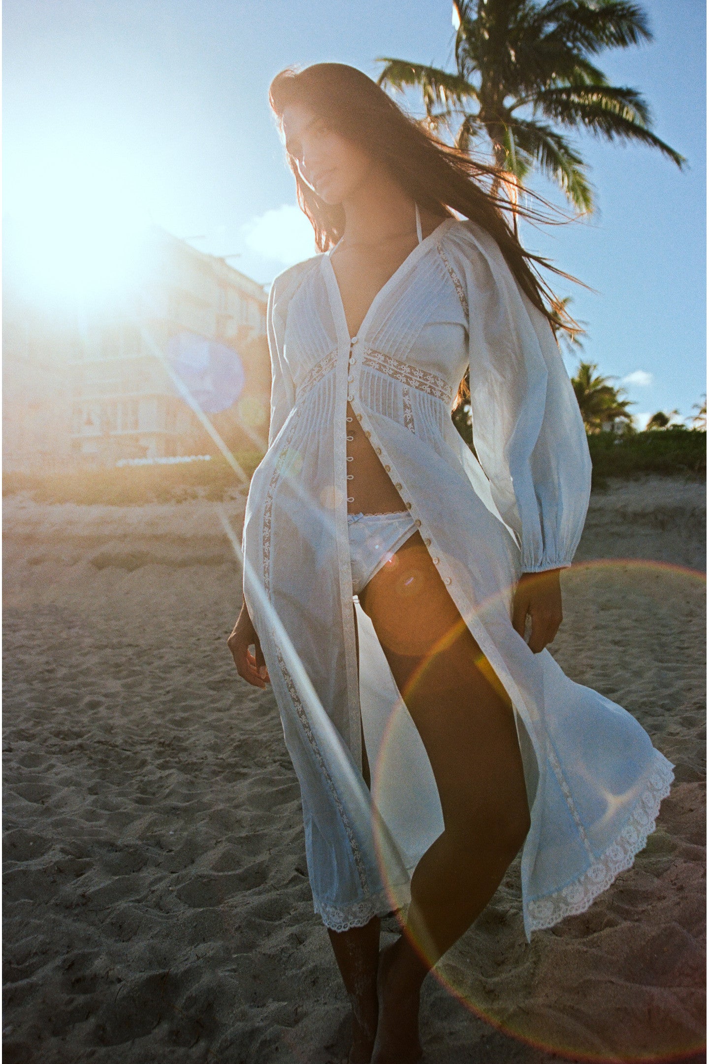 Crissy Cotton Cover-Up Dress - Image 5