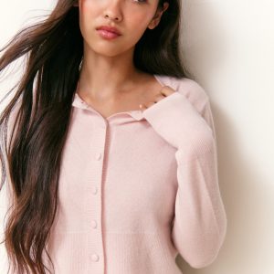 Adeanne Soft Cashmere Cardigan