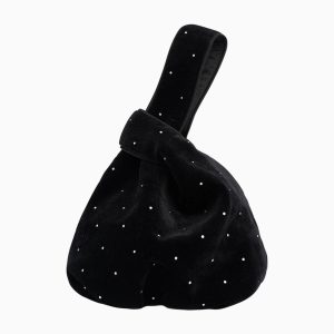 Aino Embellished Velvet Purse