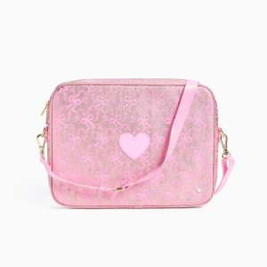 STATE x LoveShackFancy Metallic Bow Allen Laptop Case