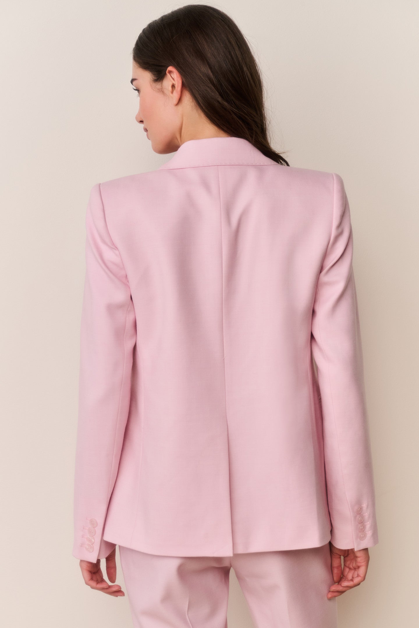 Gillian Linen-Cotton Bow Blazer - Image 5
