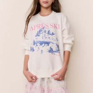 Tween Amethyst Ski Pullover