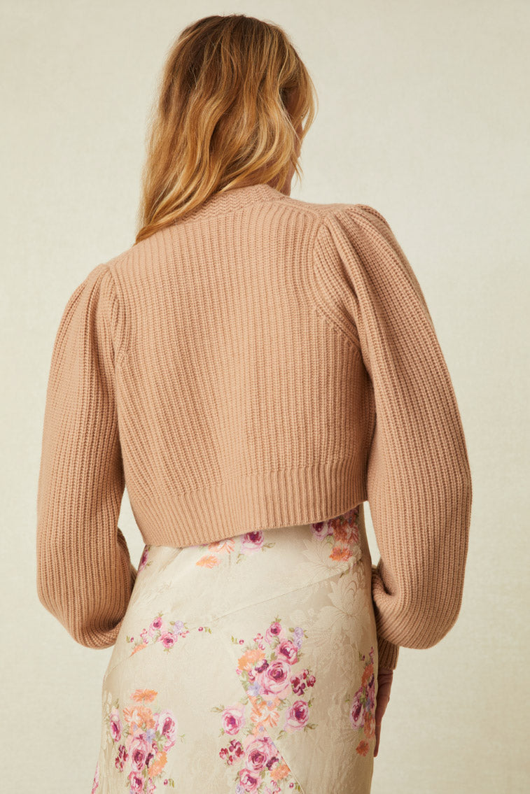 Avignon V-Neck Crop Cardigan - Image 17