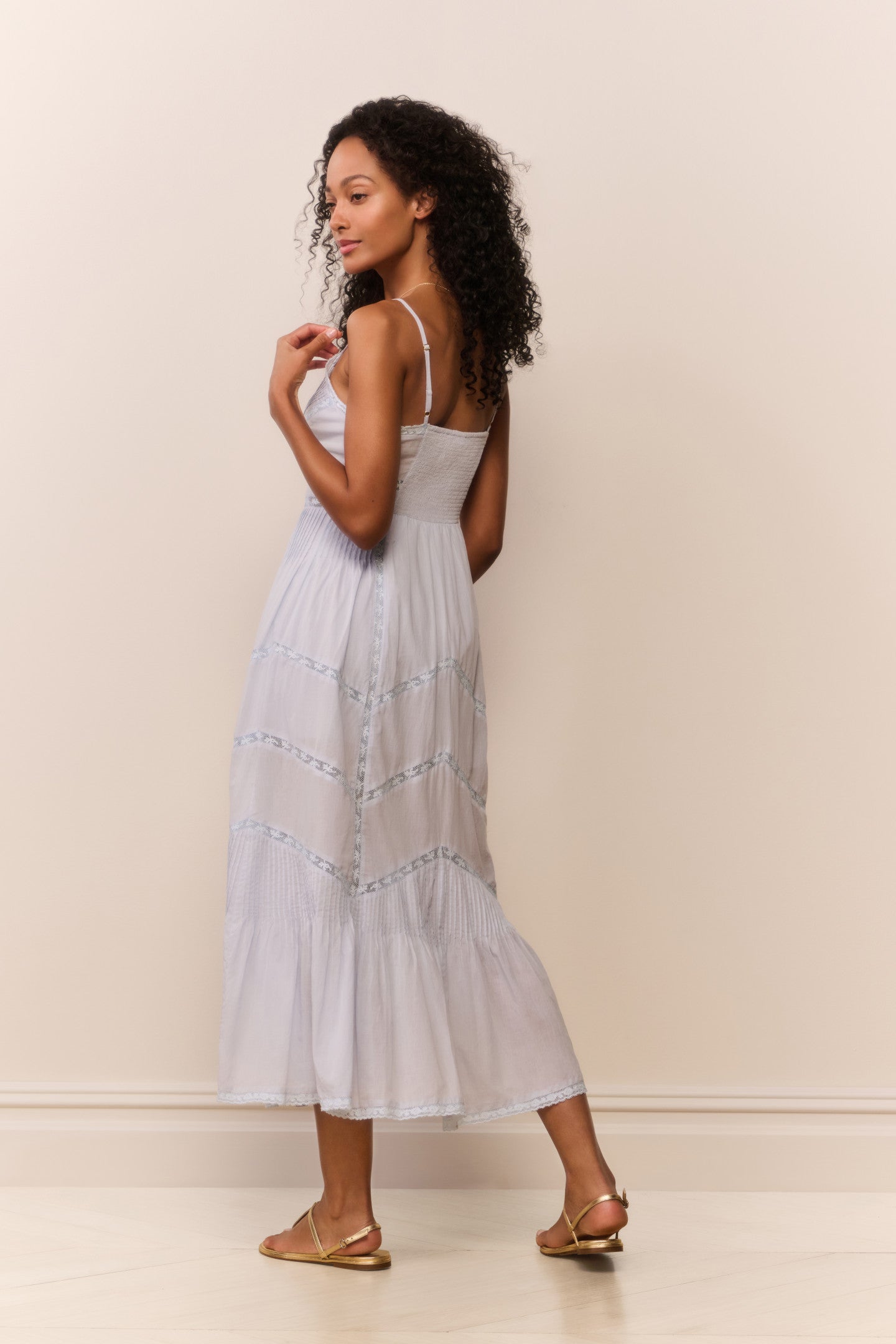 Esilda Heritage Cotton Midi Dress - Image 18