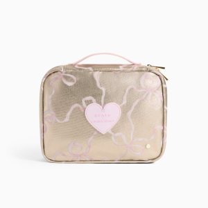 STATE x LoveShackFancy Gold Benson Toiletry Kit