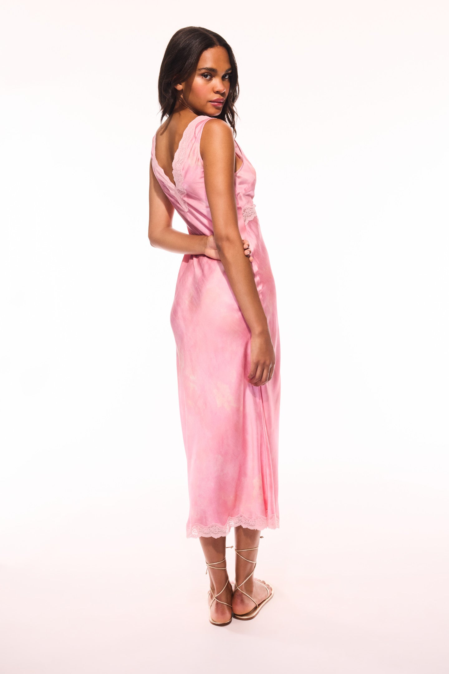 Bier Silk-Blend Midi Dress - Image 5