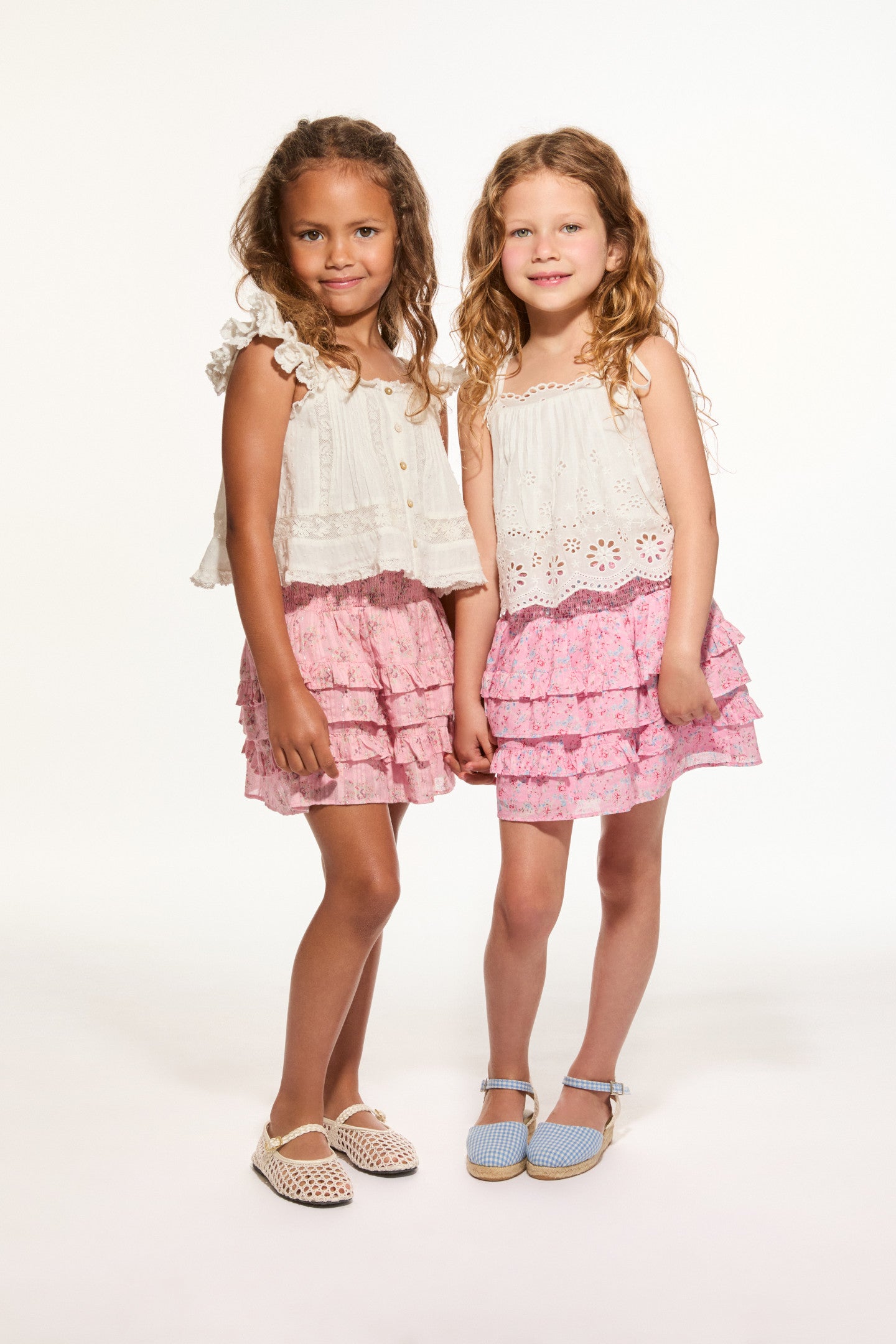 Girls Billie Upcycled Cotton Skirt - Image 6