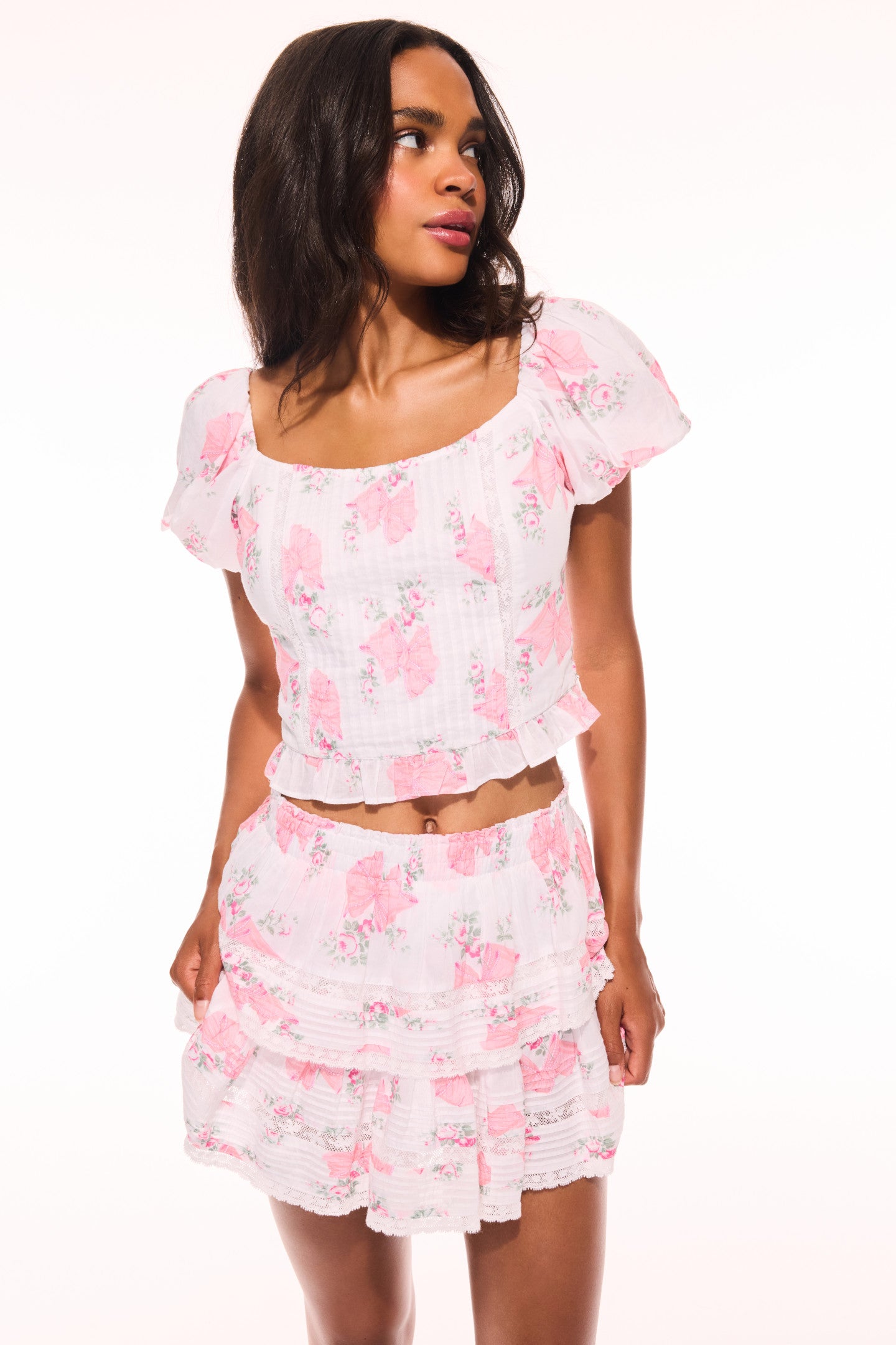 Breonna Summer Heirloom Print Top - Image 3
