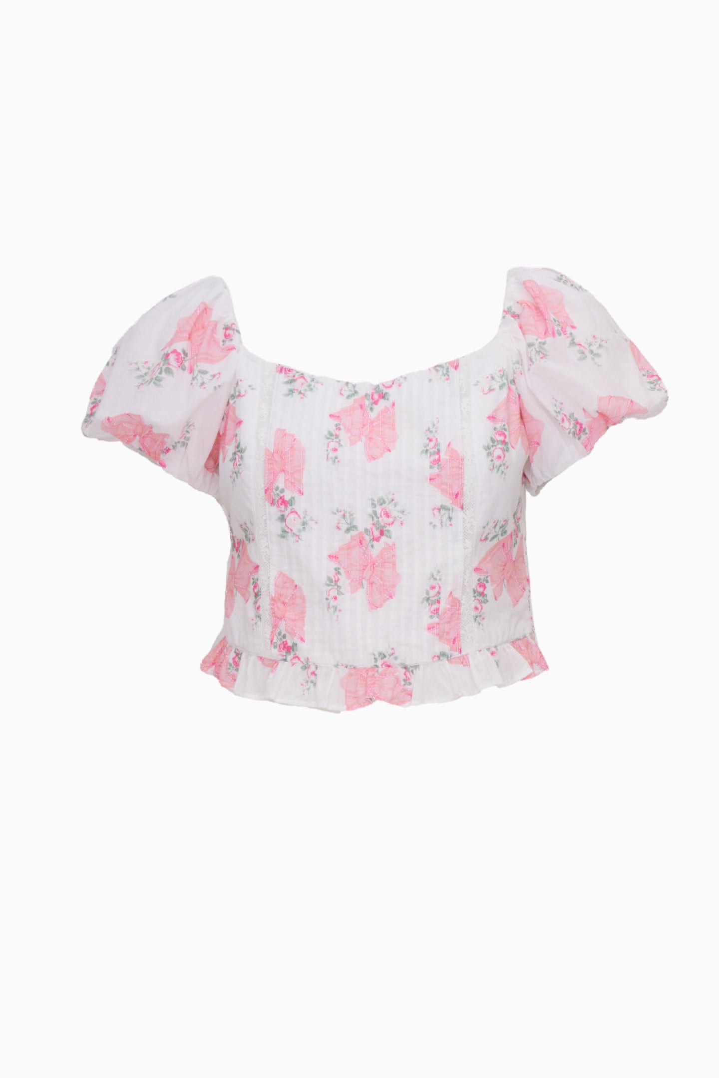 Breonna Summer Heirloom Print Top - Image 6