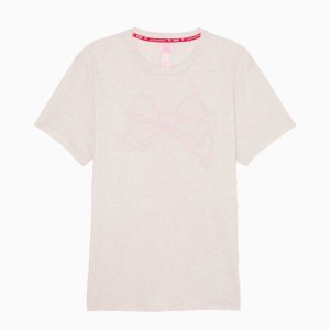 PINK x LoveShackFancy Campus Cotton Tee