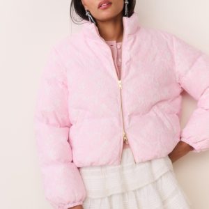 Celesta Lace Puffer Jacket