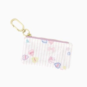 LoveShackFancy x Roller Rabbit Heart Stripe Coin Purse