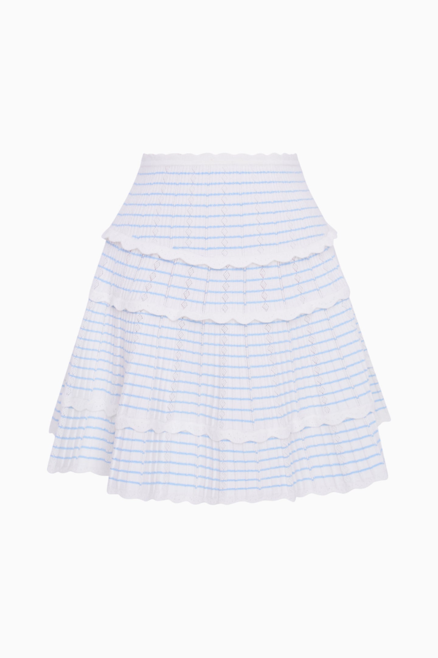 Colella Striped Stretch Knit Skirt - Image 4