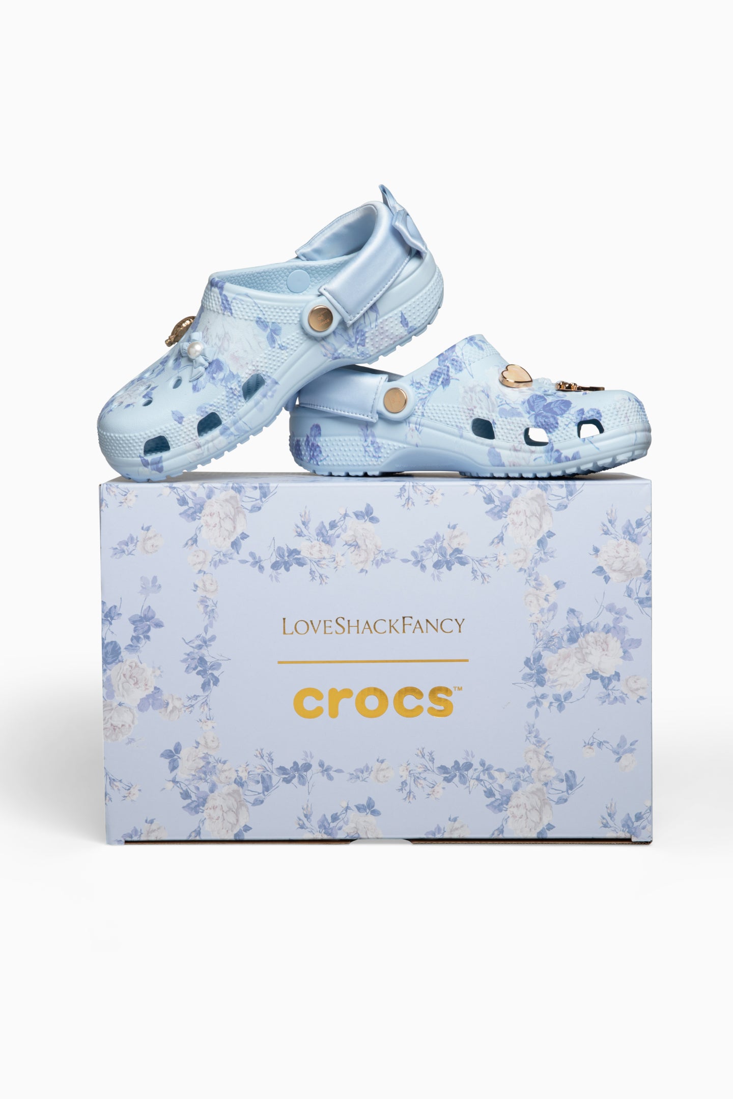 LoveShackFancy x Crocs Blue Classic Clog - Image 7