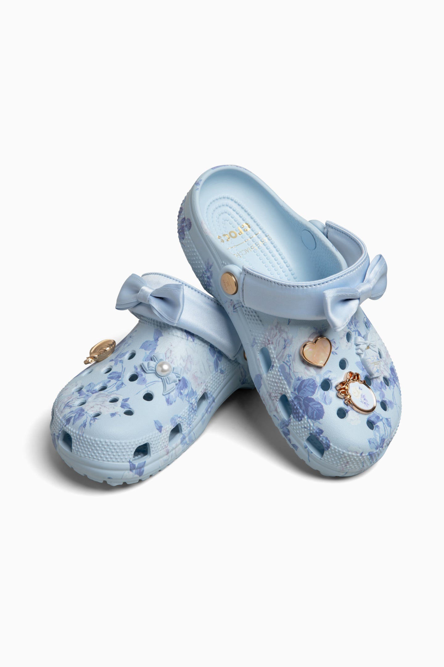 LoveShackFancy x Crocs Blue Classic Clog - Image 2