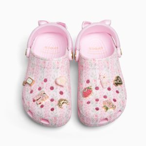 LoveShackFancy x Crocs Pink Classic Clog