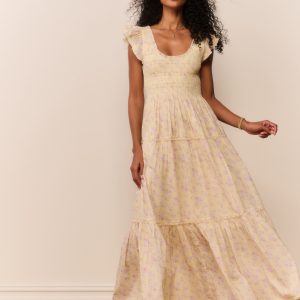 Chessie Blooming Floral Maxi Dress