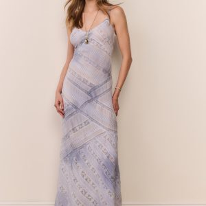 Eirene Hand-Dyed Cotton Maxi Dress