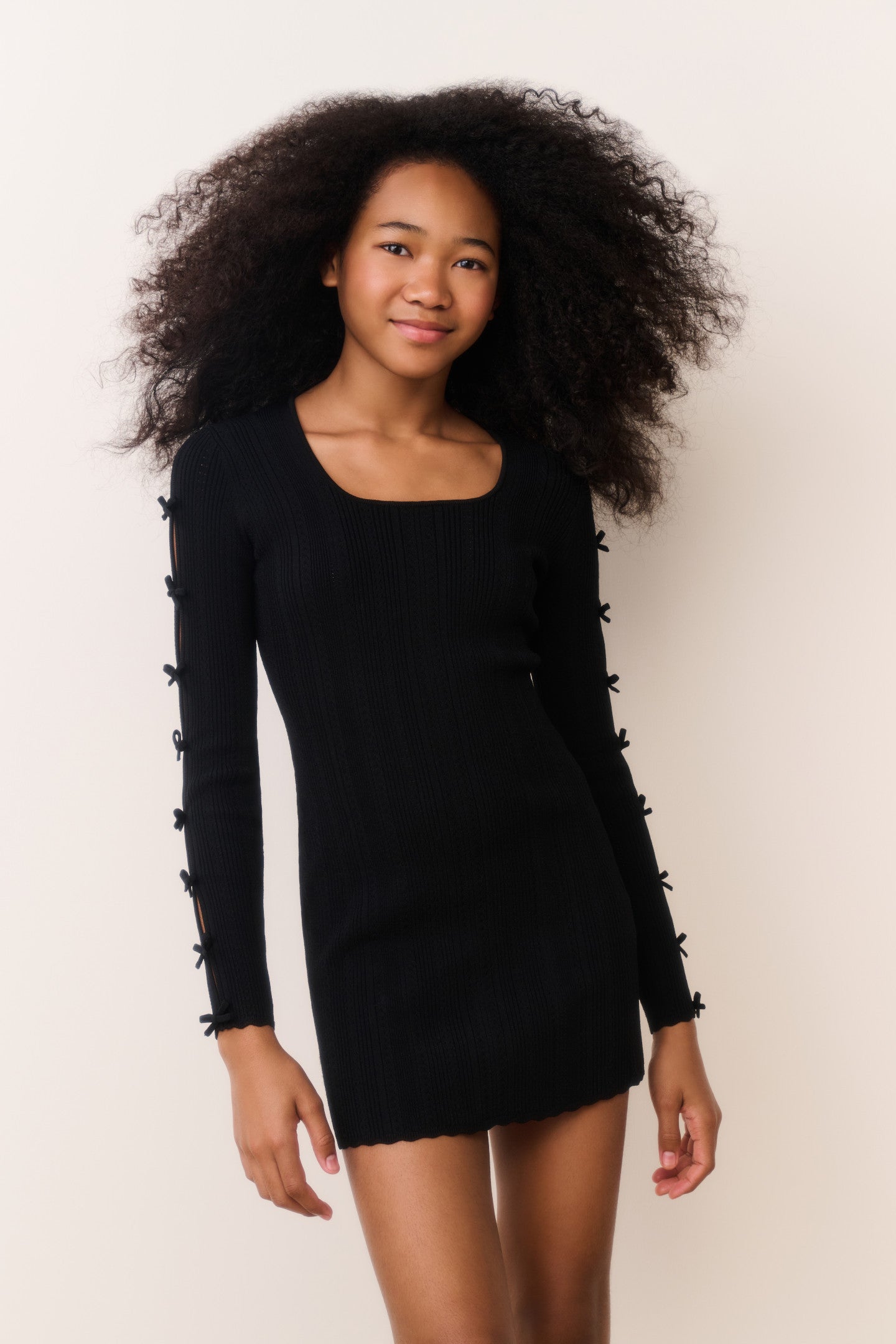 Tween Dorinda Knit Mini Dress - Image 2
