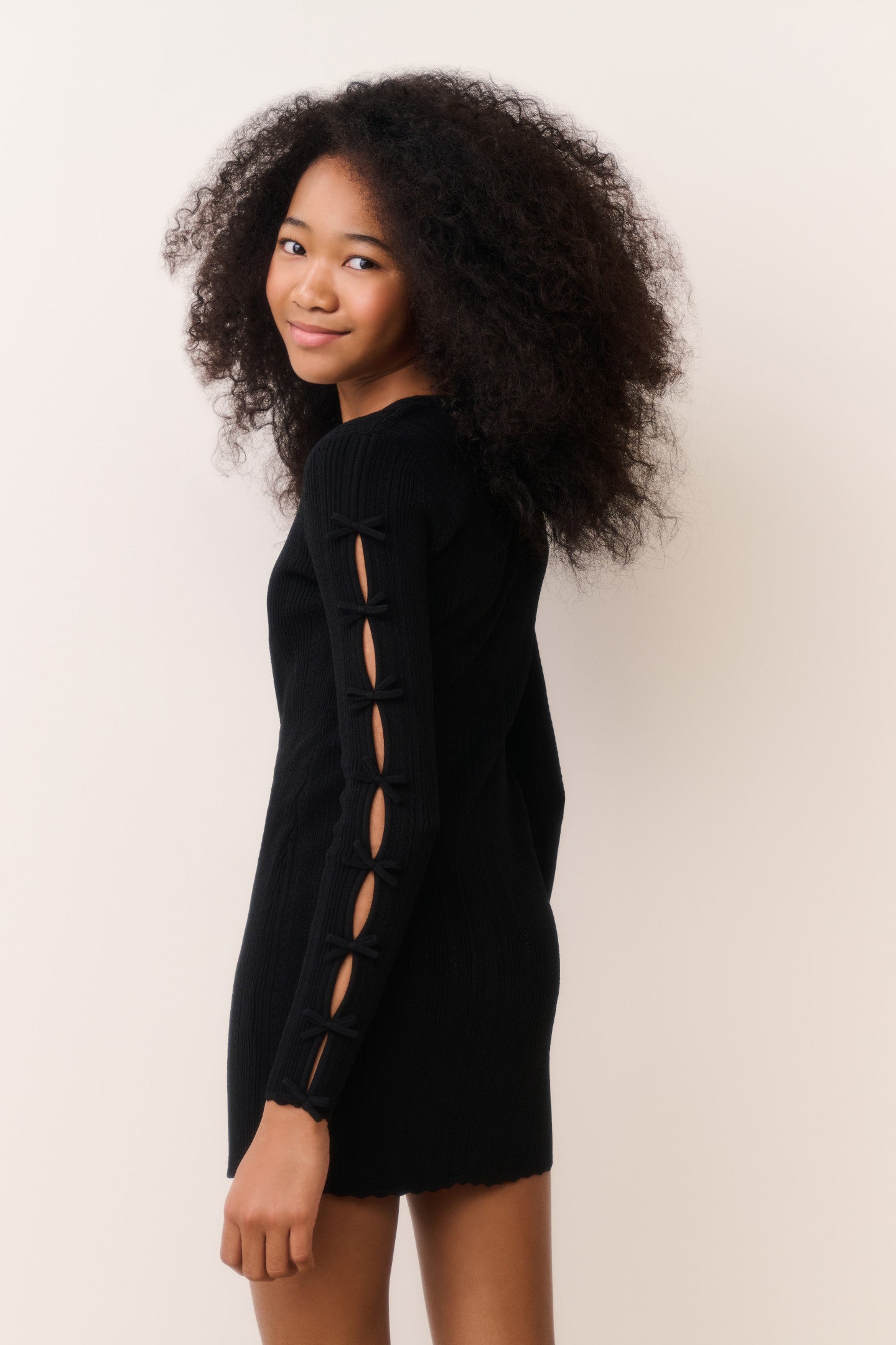 Tween Dorinda Knit Mini Dress - Image 4