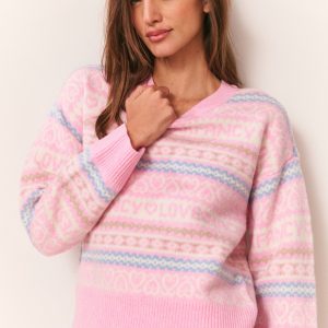 Emberly Wool Fair Isle Pullover