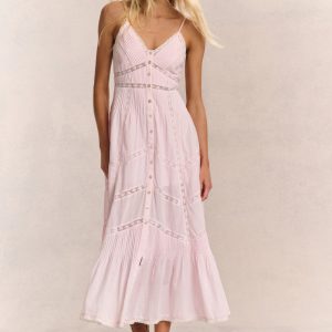 Esilda Heritage Cotton Midi Dress