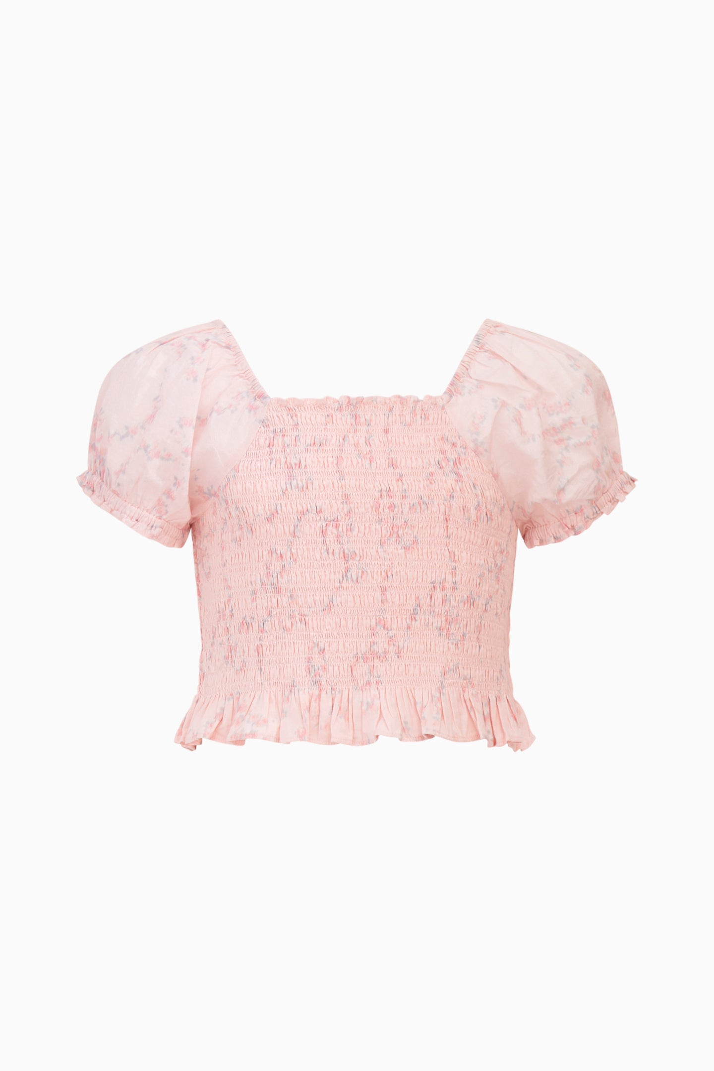 Girls Fabielle Luna Rosa Fleur Top - Image 5