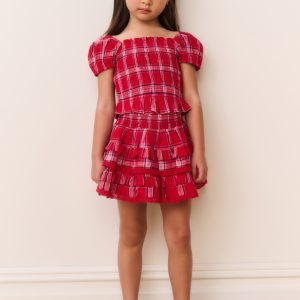 Little Girls Billie Tartan Skirt
