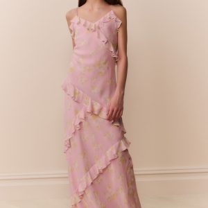 Tween Rialto Floral Chiffon Dress