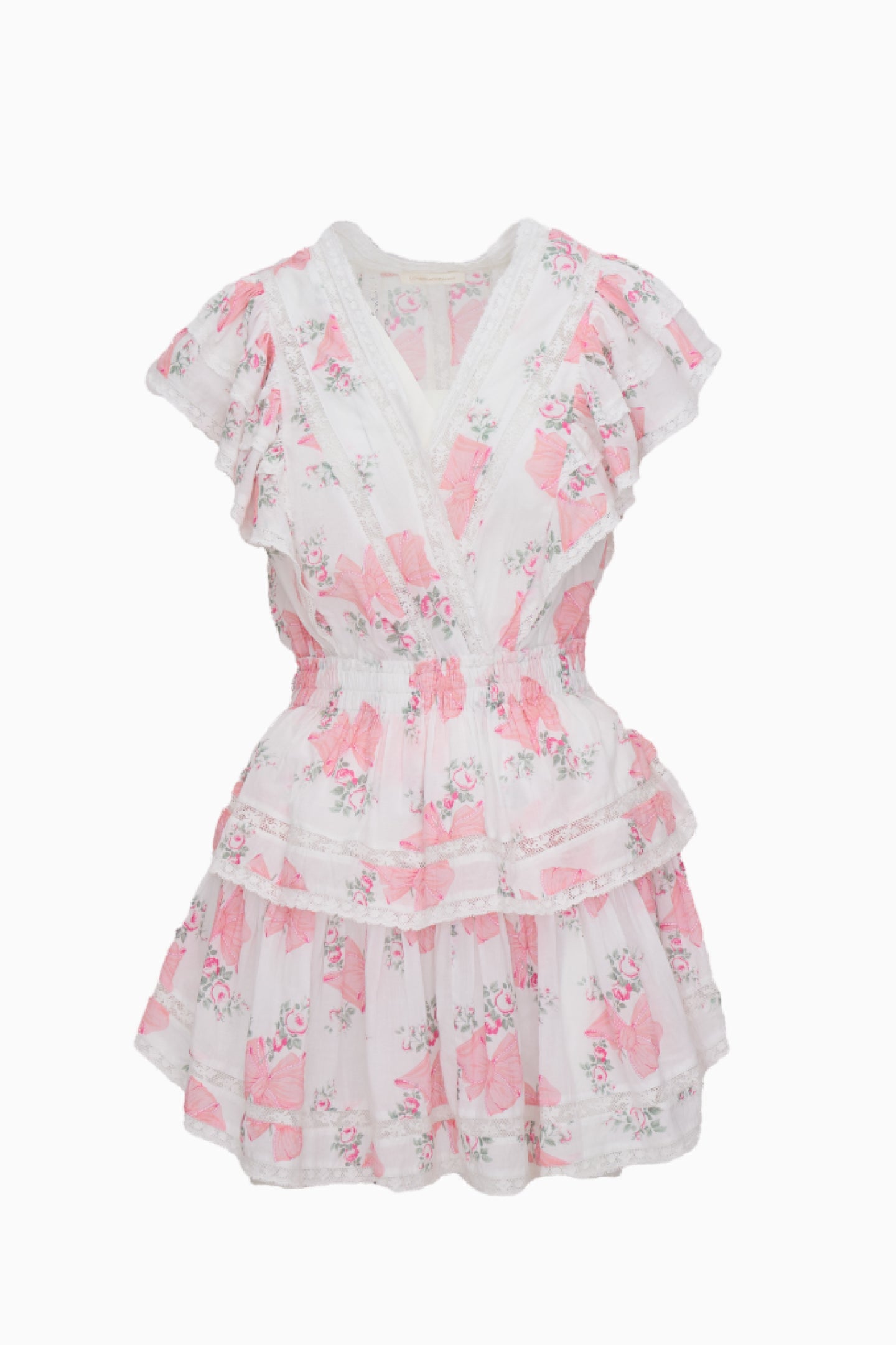 Gwen Summer Heirloom Print Mini Dress - Image 5