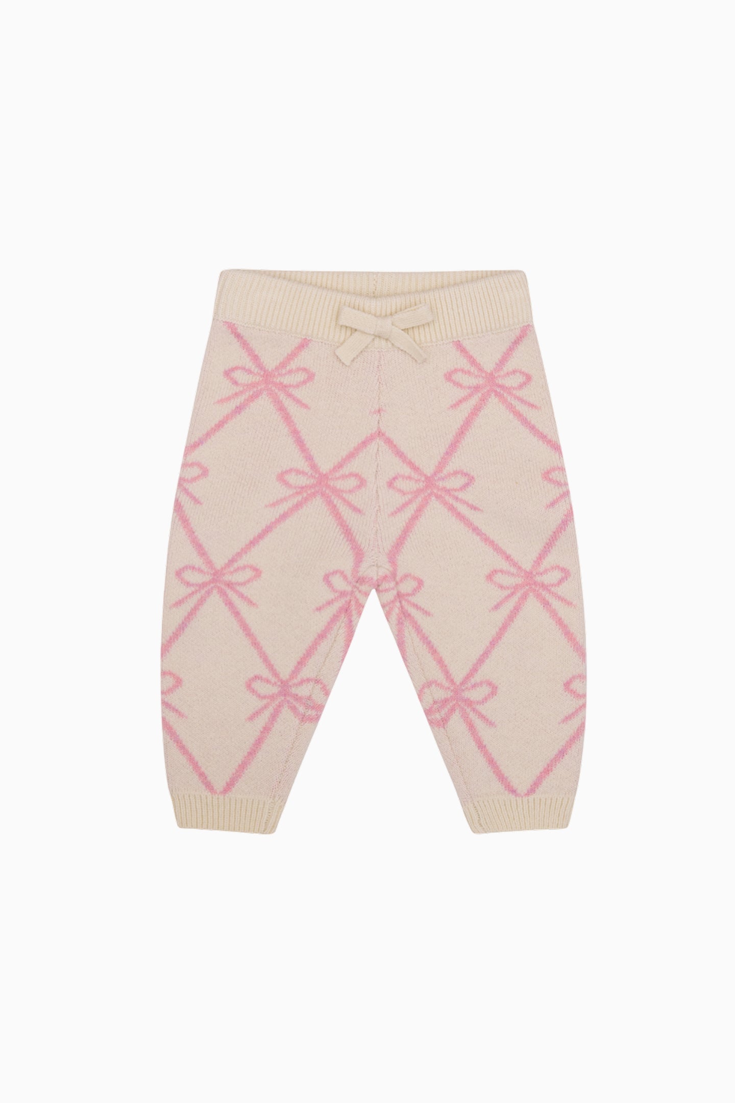Baby Herra Knit Bow Pants - Image 2