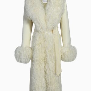 Susanna Chow Inez Cashmere Shearling Coat