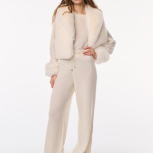 LoveShackFancy x MAX&MOI Billie Wool-Cashmere Pant