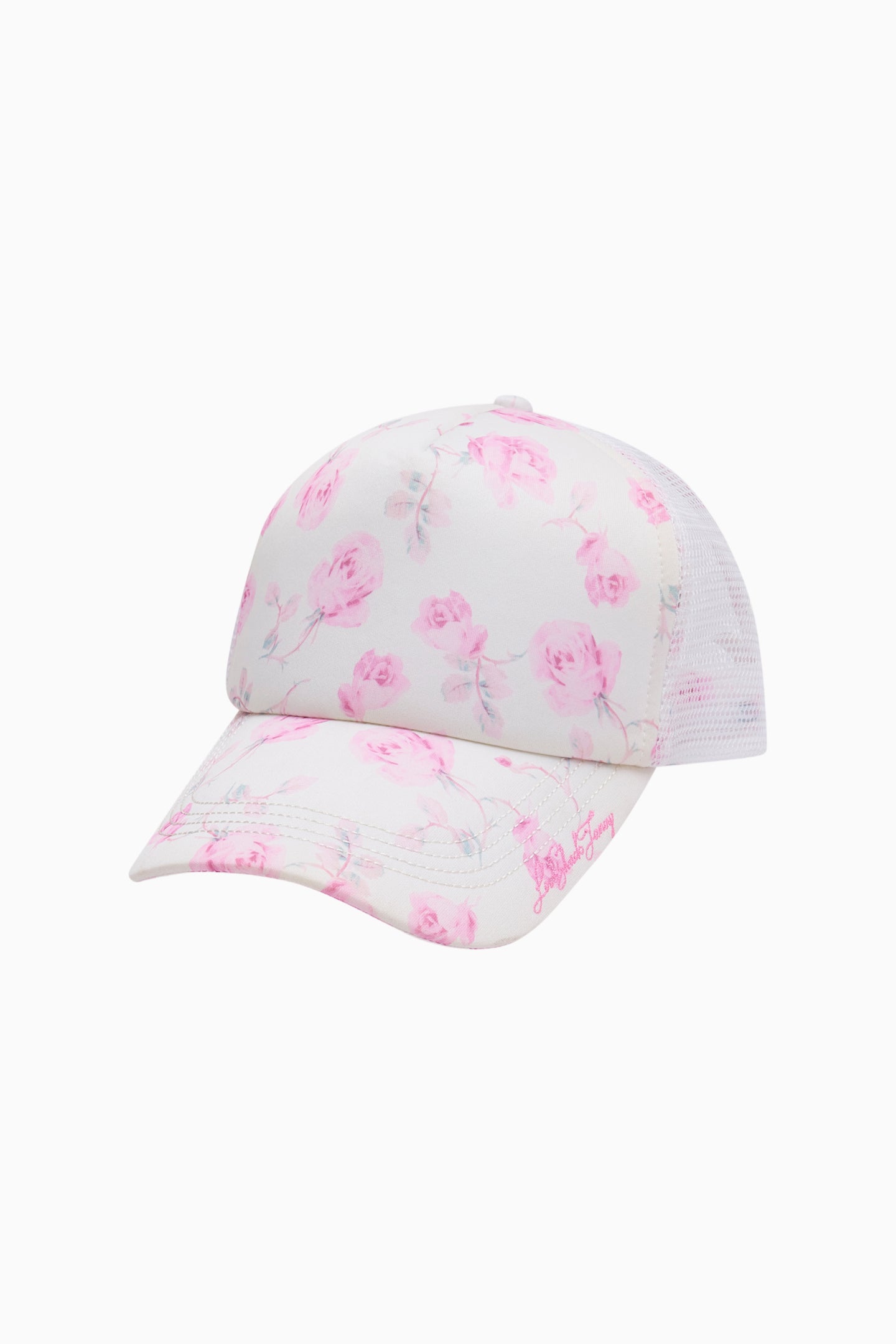 Joni Fragrance Print Trucker Hat - STERLING DUSK