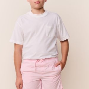 Boys Pink Swim Shorts