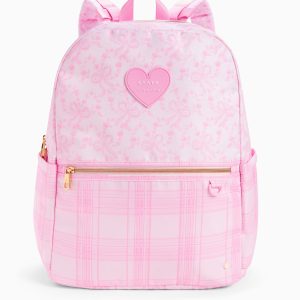 STATE x LoveShackFancy Mixed Print Kane Double Pocket Backpack
