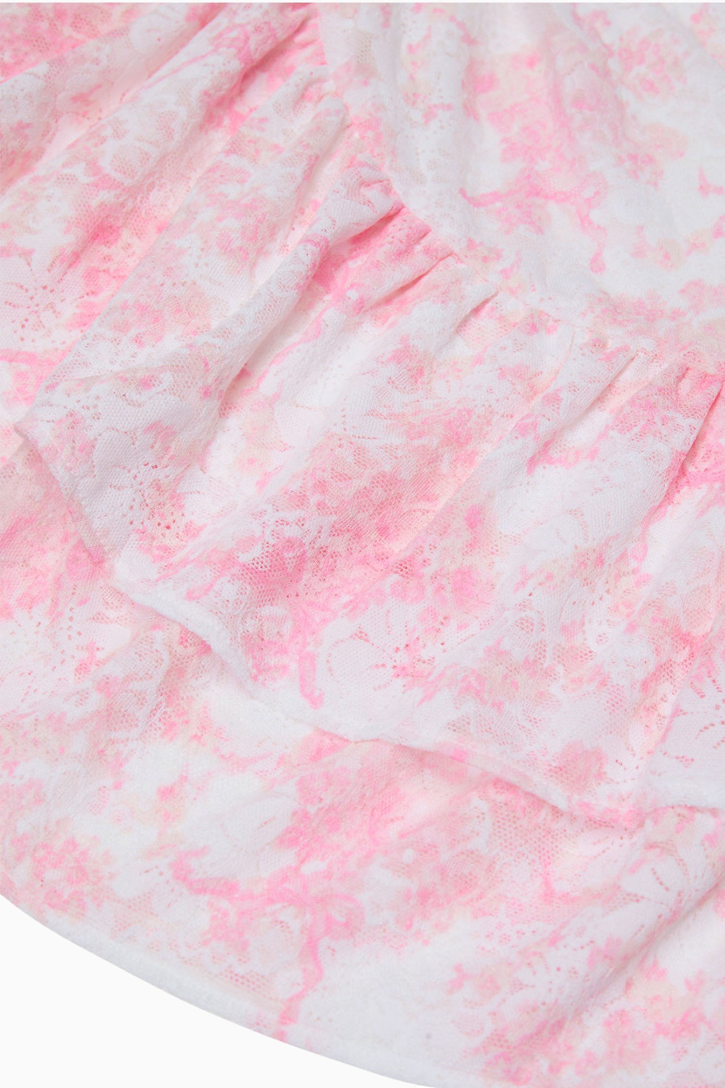 PINK x LoveShackFancy Strapless Lace Mini Dress - Image 8