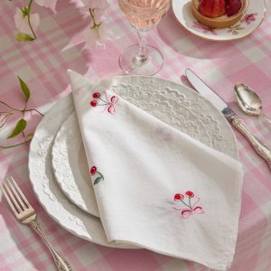 Embroidered Napkins - Set of 4