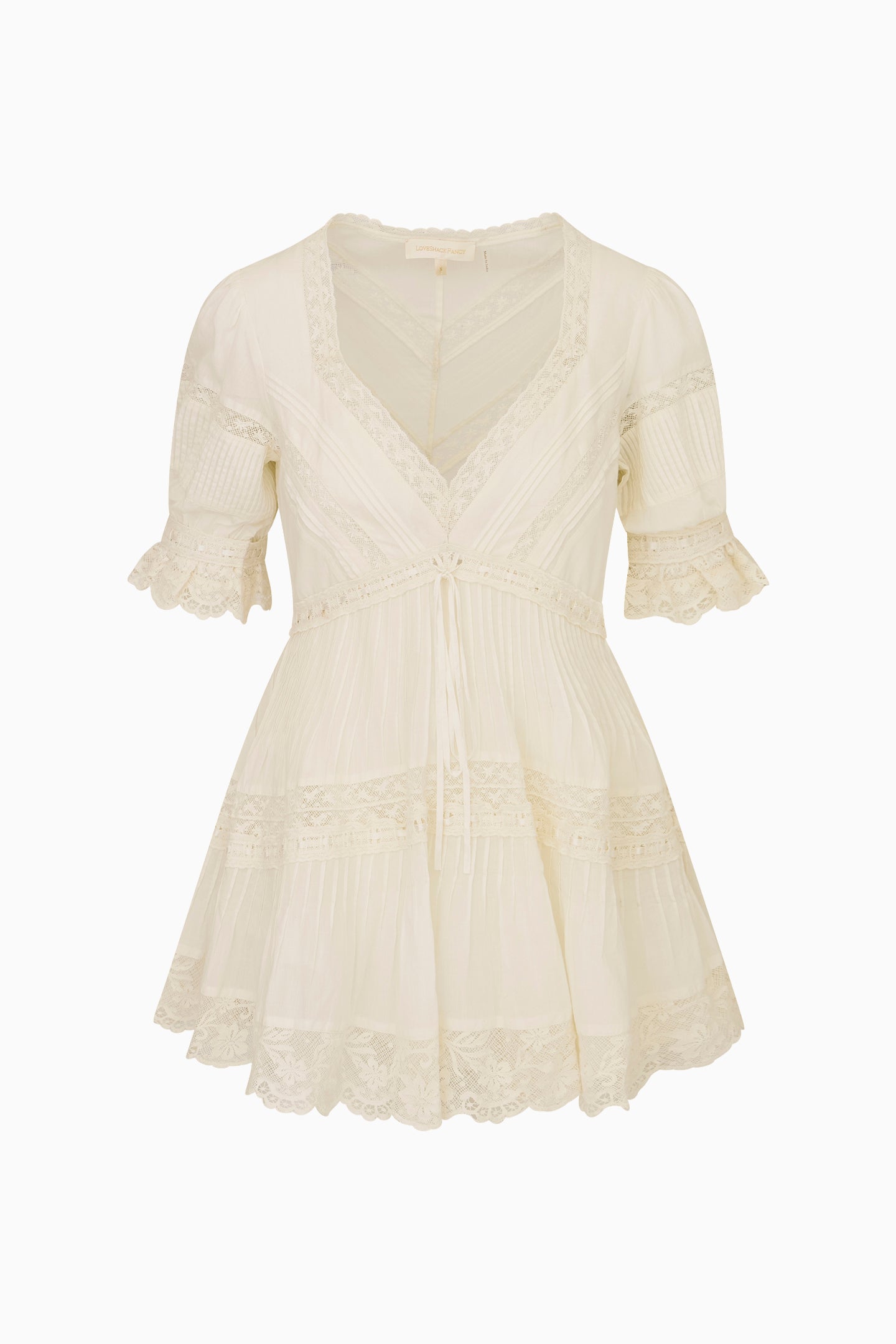 Lilias Cotton Mini Dress - Image 14