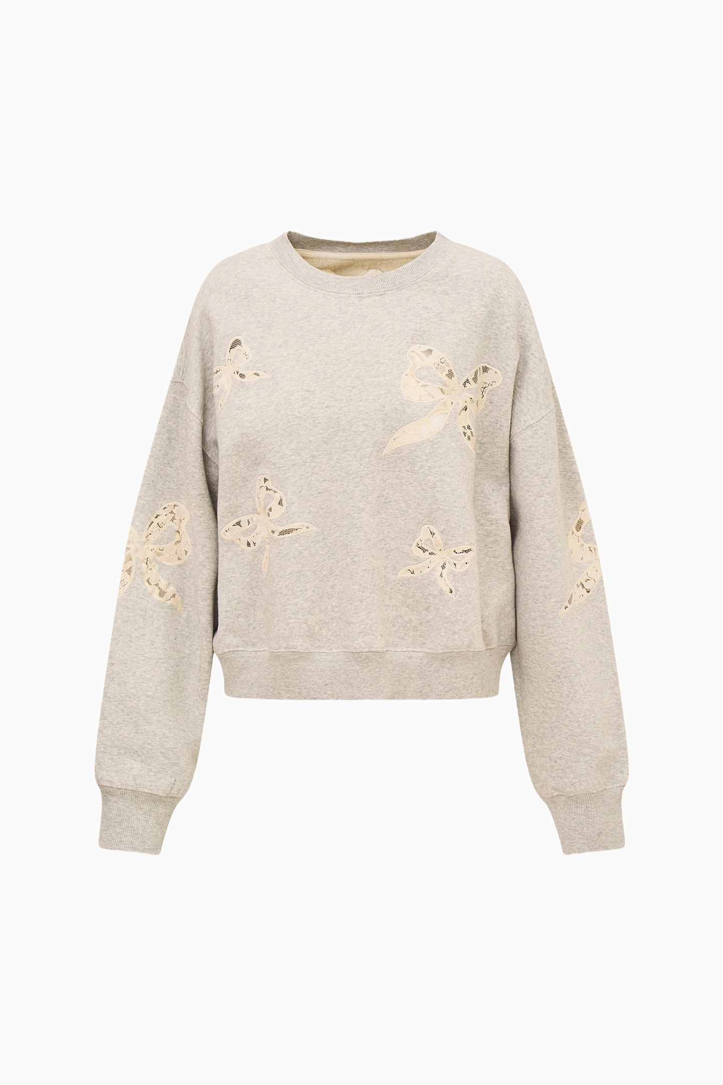 Linetta Lace Bow Pullover - Image 4