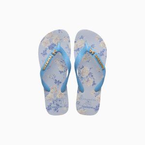 LoveShackFancy x havaianas Girls Whisper Blue Flip Flops