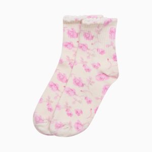 Lowell Fragrance Print Socks - STERLING DUSK