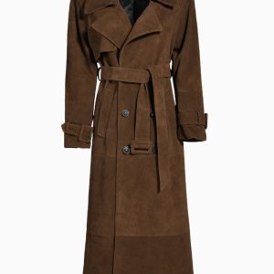 Susanna Chow Madison Suede Trench