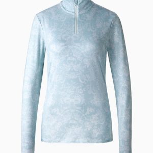 BOGNER FIRE+ICE x LoveShackFancy Margo2 Pullover - ALPINE BLUE