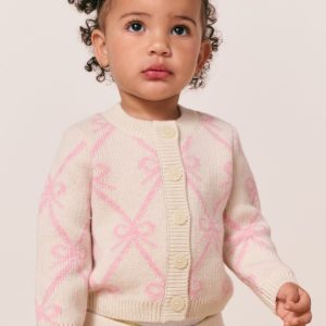 Baby Marlowen Knit Bow Cardigan